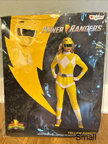 Disguise power rangers yellow - power,