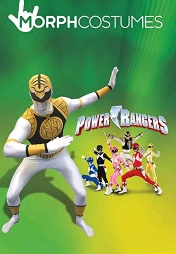 Adult white power ranger - adult,