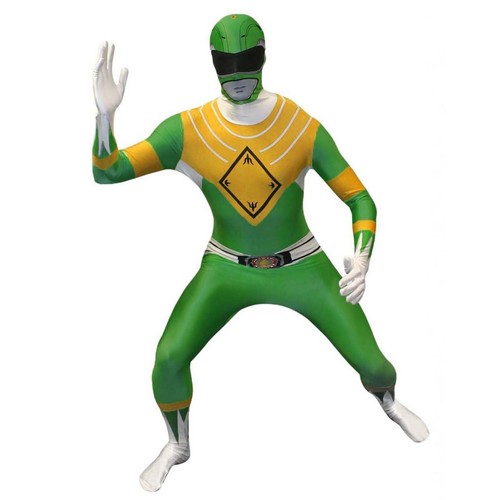 Adult green power ranger - adult,