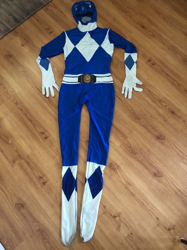 Adult blue power ranger - power,