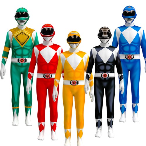 Power ranger adults - adults, jumpsuits
