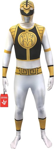 Adult white power ranger - white,
