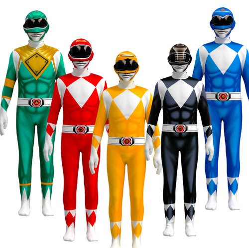 Power ranger adults jumpsuits - power,